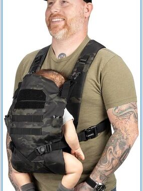 Tactical Gear Carrier - Black Camo